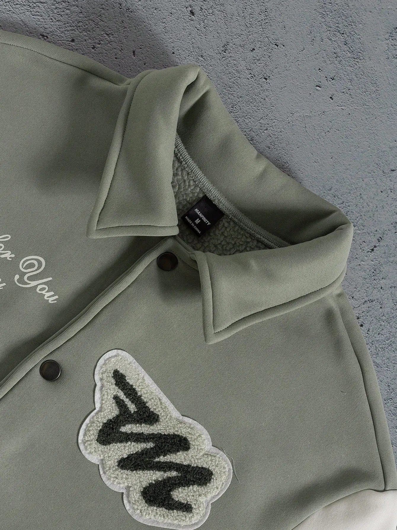 Pluto Embrace Made For You Mens Varsity Jacket Manfinity