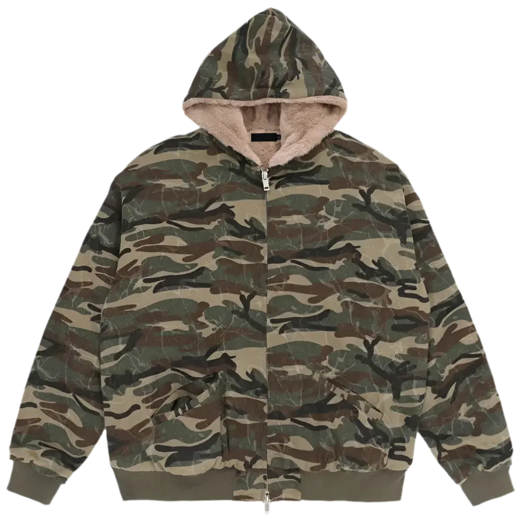 Pluto Fleece Special Force Comfy Camo Zip up Hoodie Pluto Clo uk | Official Website