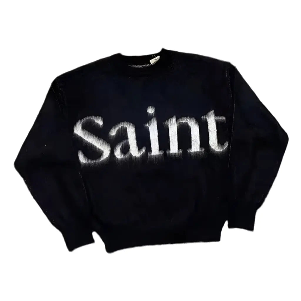 Pluto Saint Feeling Oversized Crew neck Pluto Clo uk | Official Website