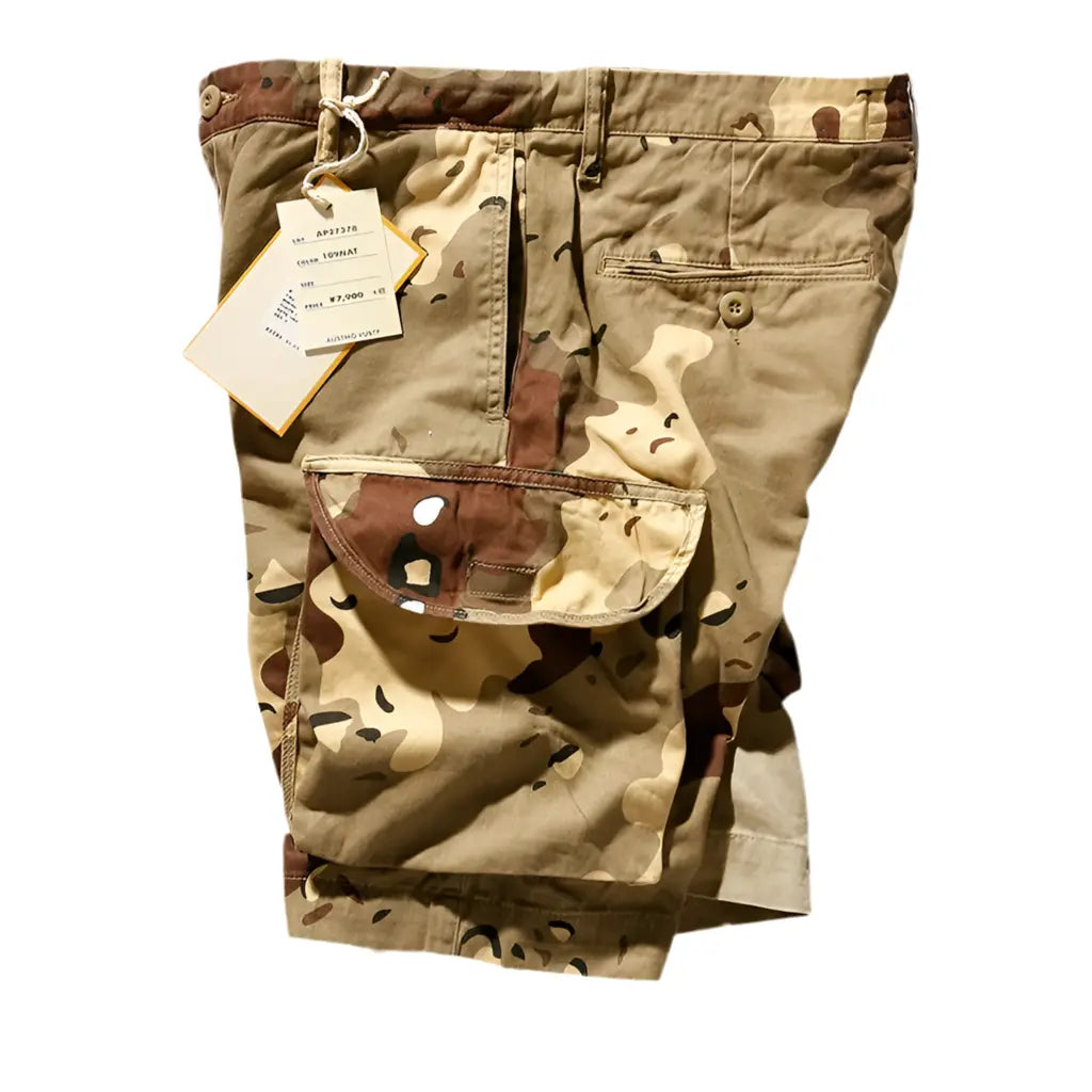 Sand Desert Jungle Camouflage Pattern Summer Shorts Pluto Clo uk | Official Website