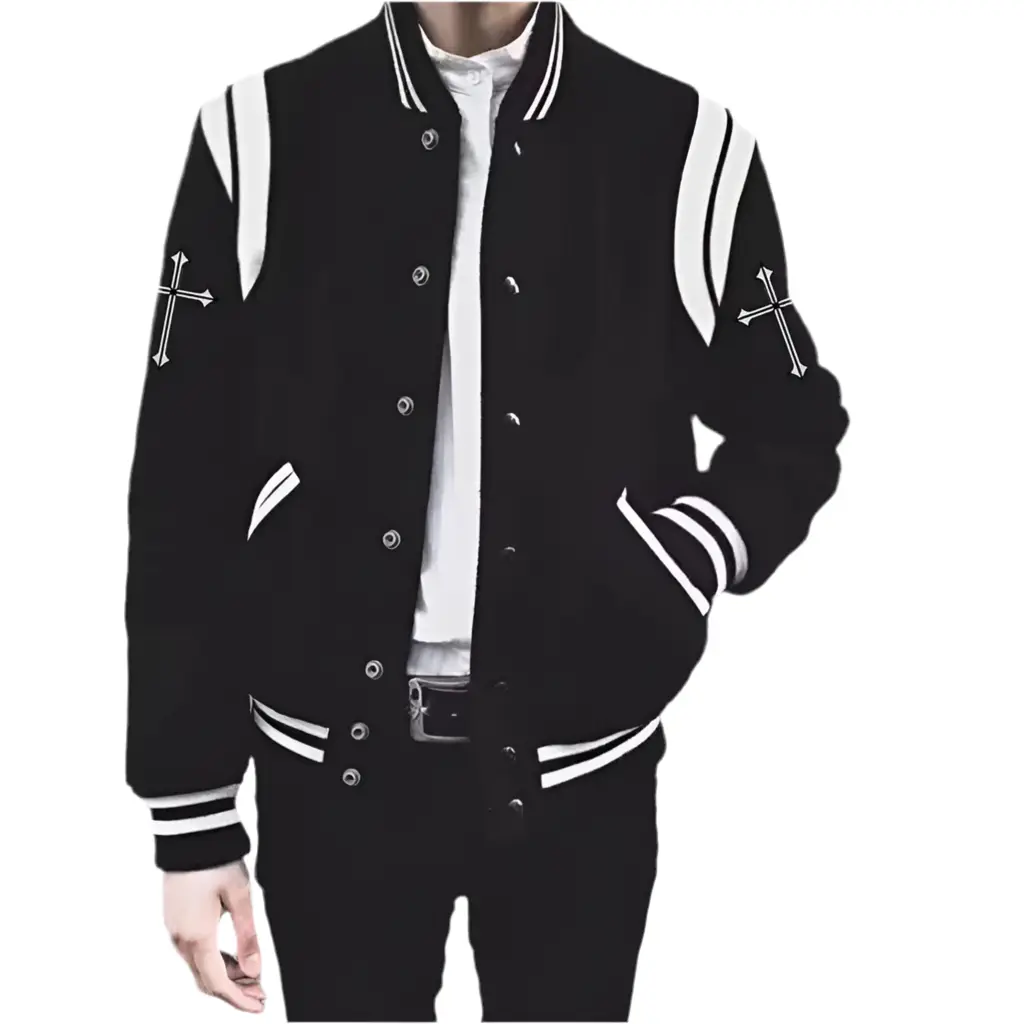 Pluto Crucifix black Christian Jacket Pluto Clo uk | Official Website