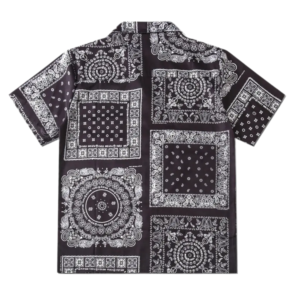 Pluto Icon Black Bandana Street Polo Shirt Pluto Clo uk | Official Website