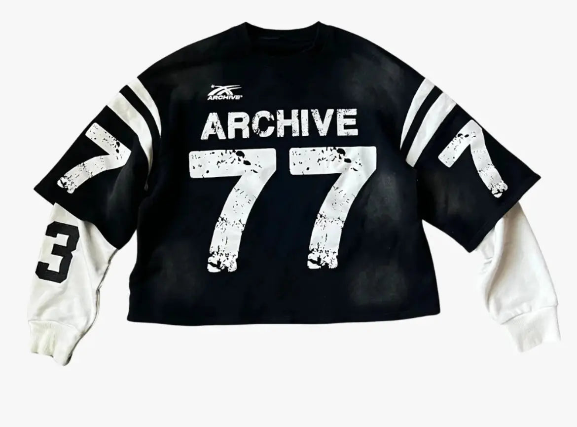 Pluto Archive 77 Oversized Tee-Sweater Pluto Clo uk | Official Website