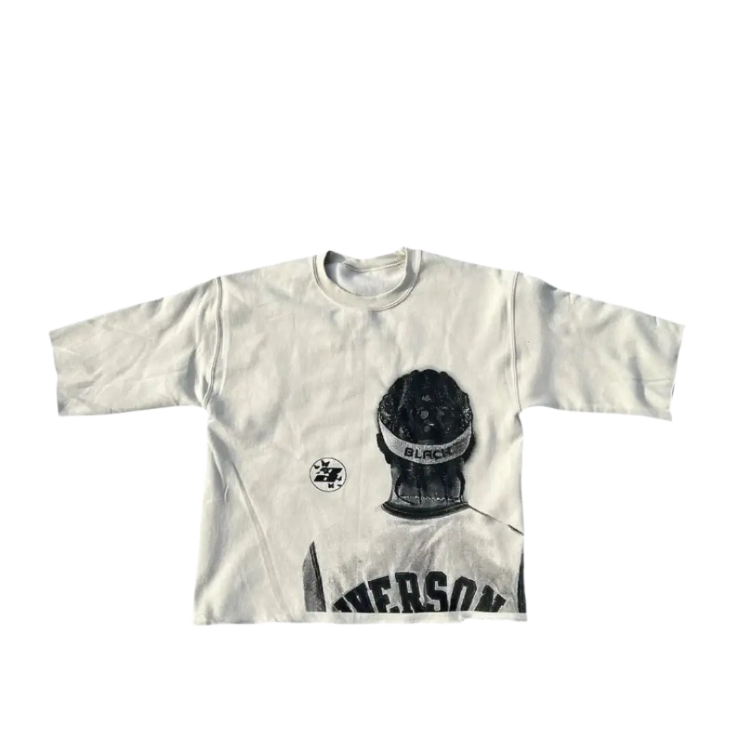 Pluto Allen Iverson Oversized Homage T-Shirt Pluto Clo uk | Official Website