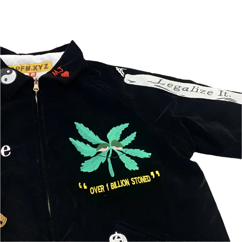 Pluto Doobie Stoned vibe Jacket Pluto Clo uk | Official Website