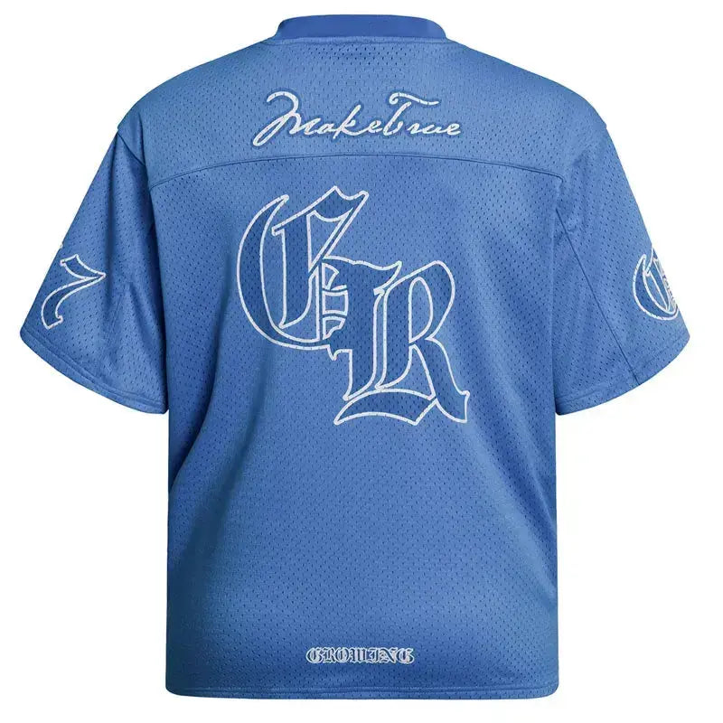 Pluto Growing Jersey Blue T-Shirt Pluto Clo uk | Official Website