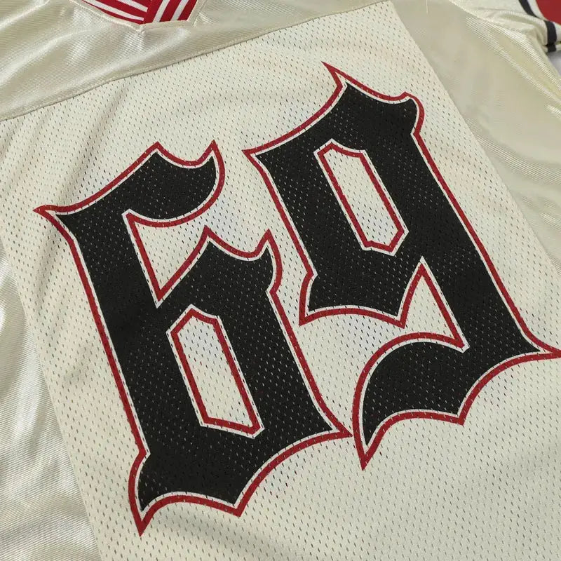 Pluto 69 Golden Bully Streetwear Jersey – Red/Gold Pluto Clo uk | Official Website