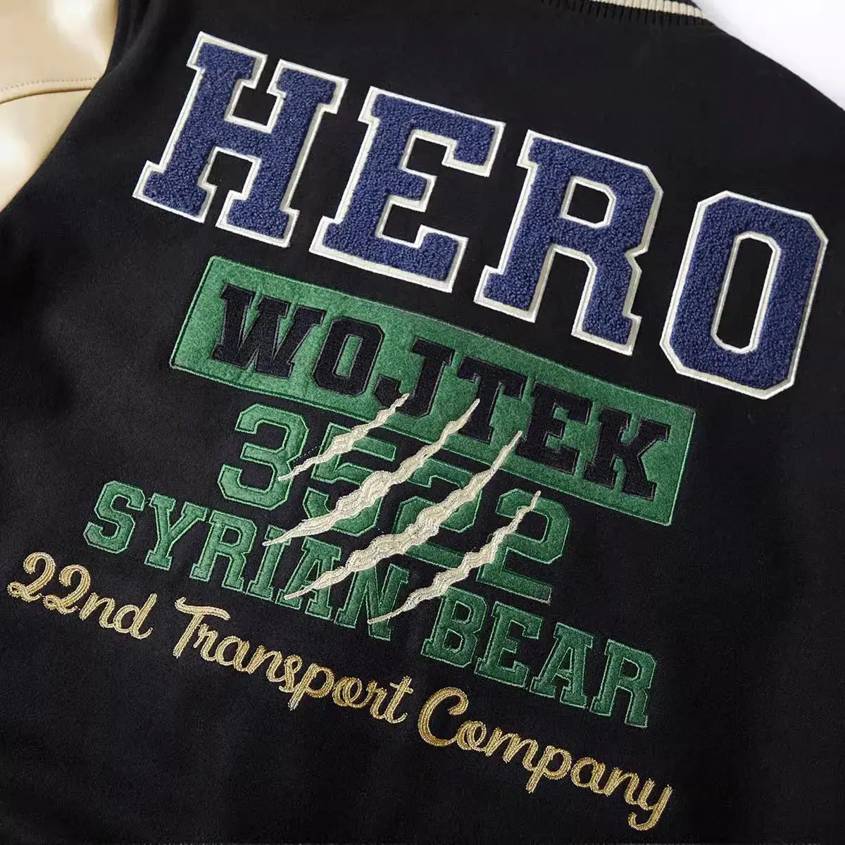 Pluto Grizzly whites Bomber Jacket Pluto Clo uk | Official Website