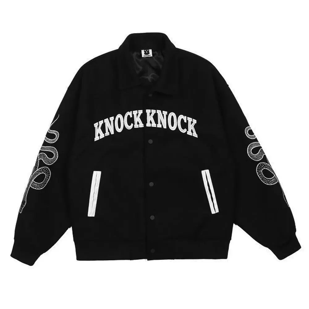Pluto Who Dat Knockback Mens Baseball Jacket Pluto Clo uk | Official Website