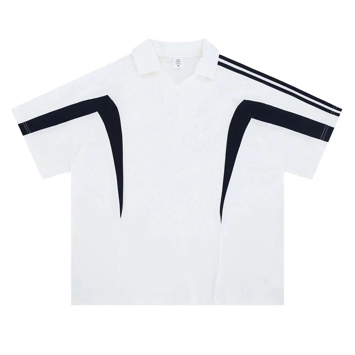 Pluto Race Strip Collared T-Shirt Pluto Clo uk | Official Website