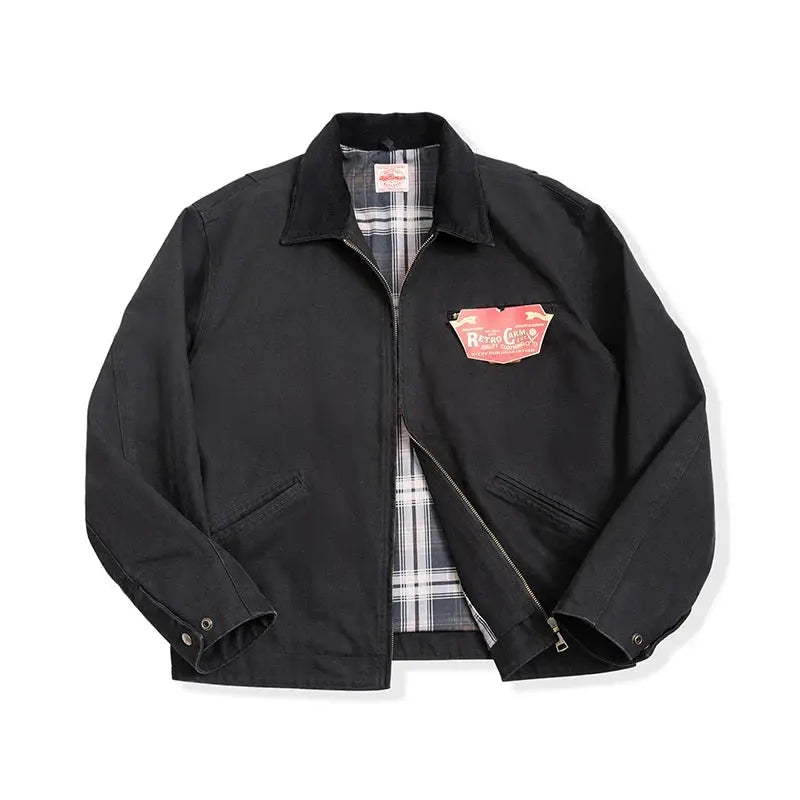 Pluto Maden Retro Canvas Detroit Hunting Jacket Pluto Clo uk | Official Website