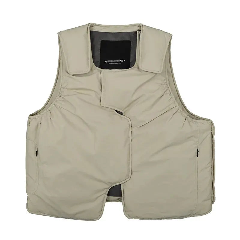 Pluto Down Gilet Cyber Military Bodywarmer Pluto Clo uk | Official Website