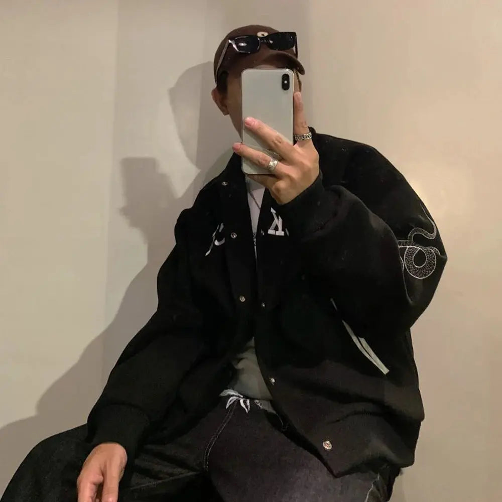 Pluto Who Dat Knockback Mens Baseball Jacket Pluto Clo uk | Official Website