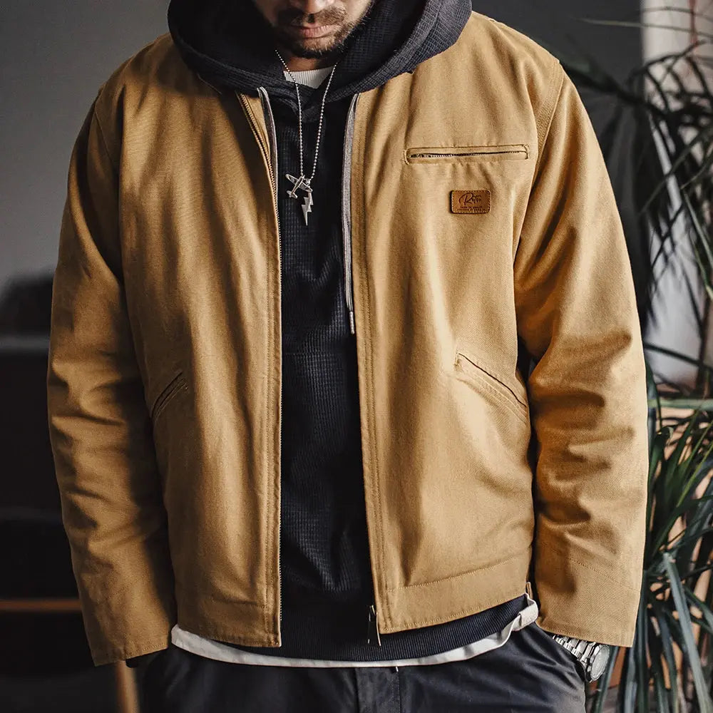 Pluto Maden Retro Canvas Detroit Hunting Jacket Pluto Clo uk | Official Website