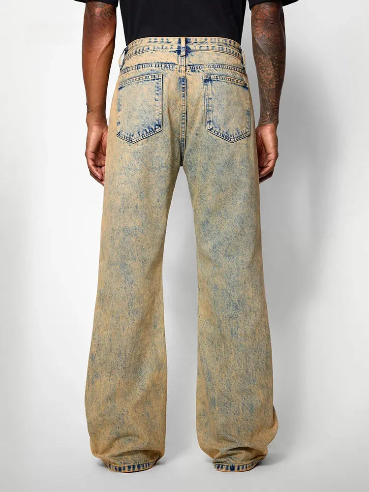 Pluto Sandy Junkyard Flare Jeans Pluto Clo uk | Official Website