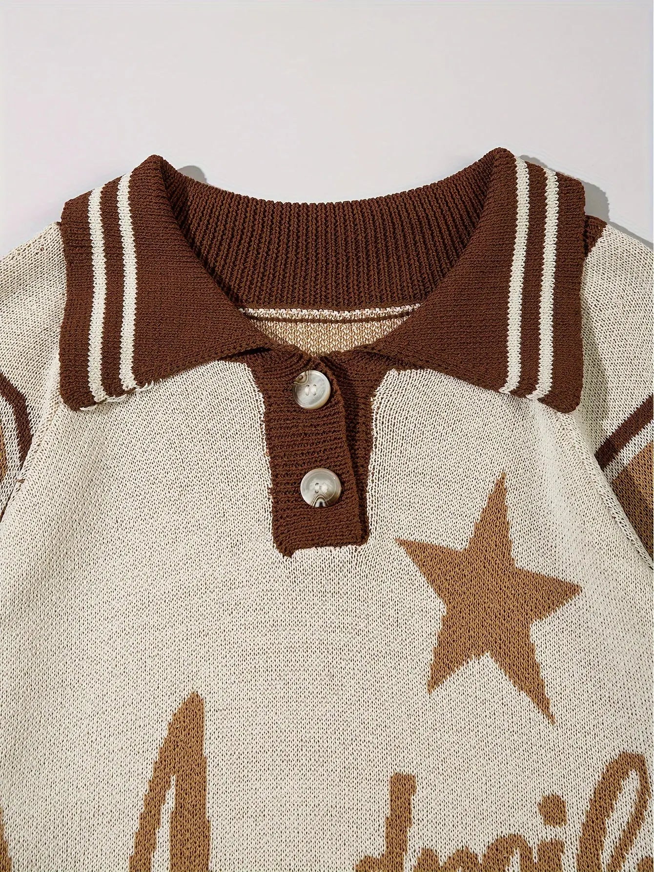 Pluto Hybrid Michone Collared Knit Sweater Pluto Clo uk | Official Website