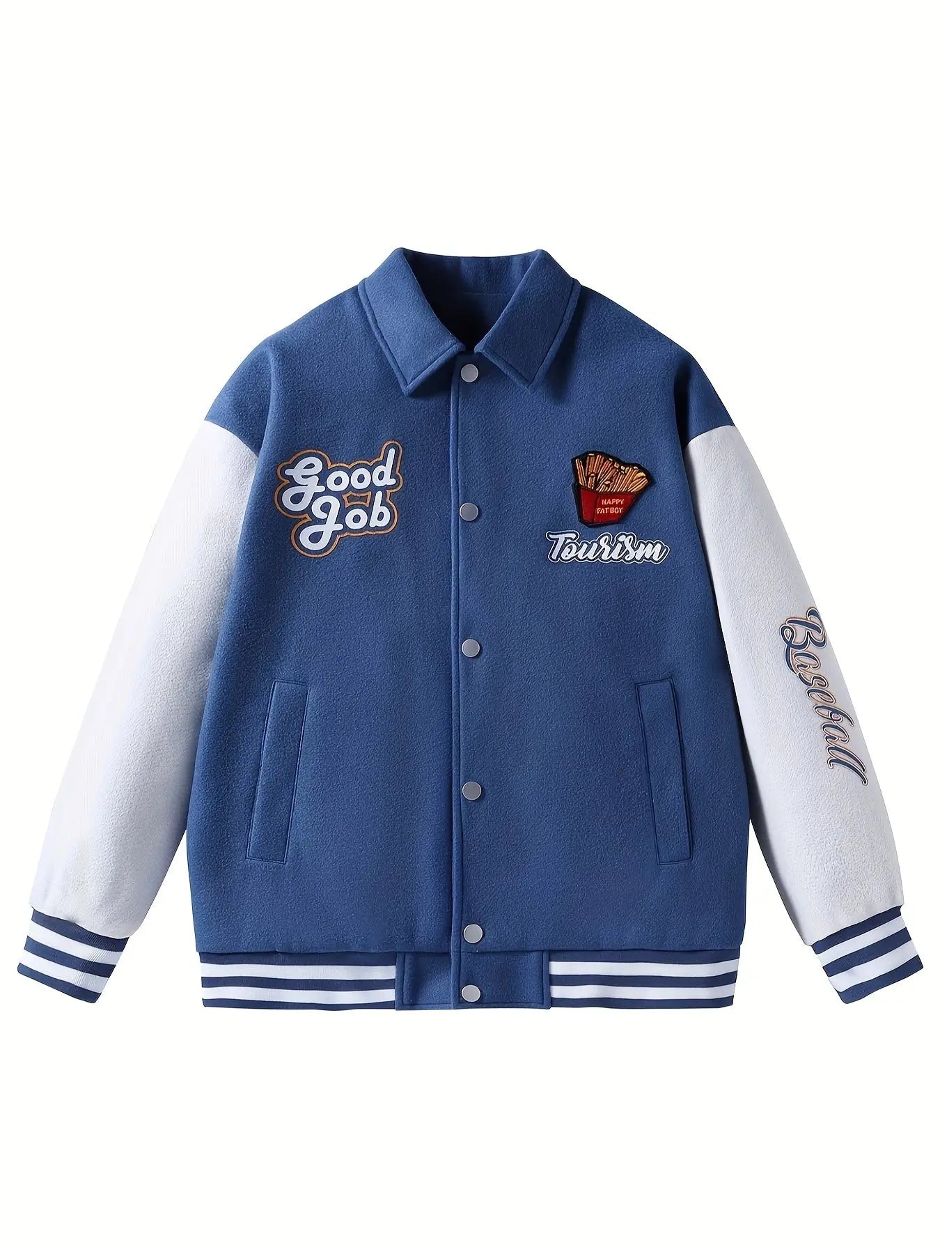 Pluto Chill Guy Varsity Baseball Jacket Pluto Clo uk | Official Website