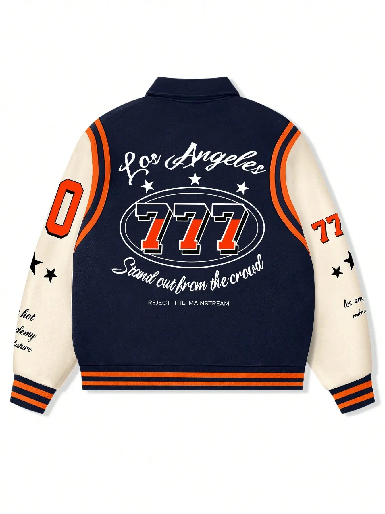 Pluto 777 Future Belief Varsity Jacket Manfinity