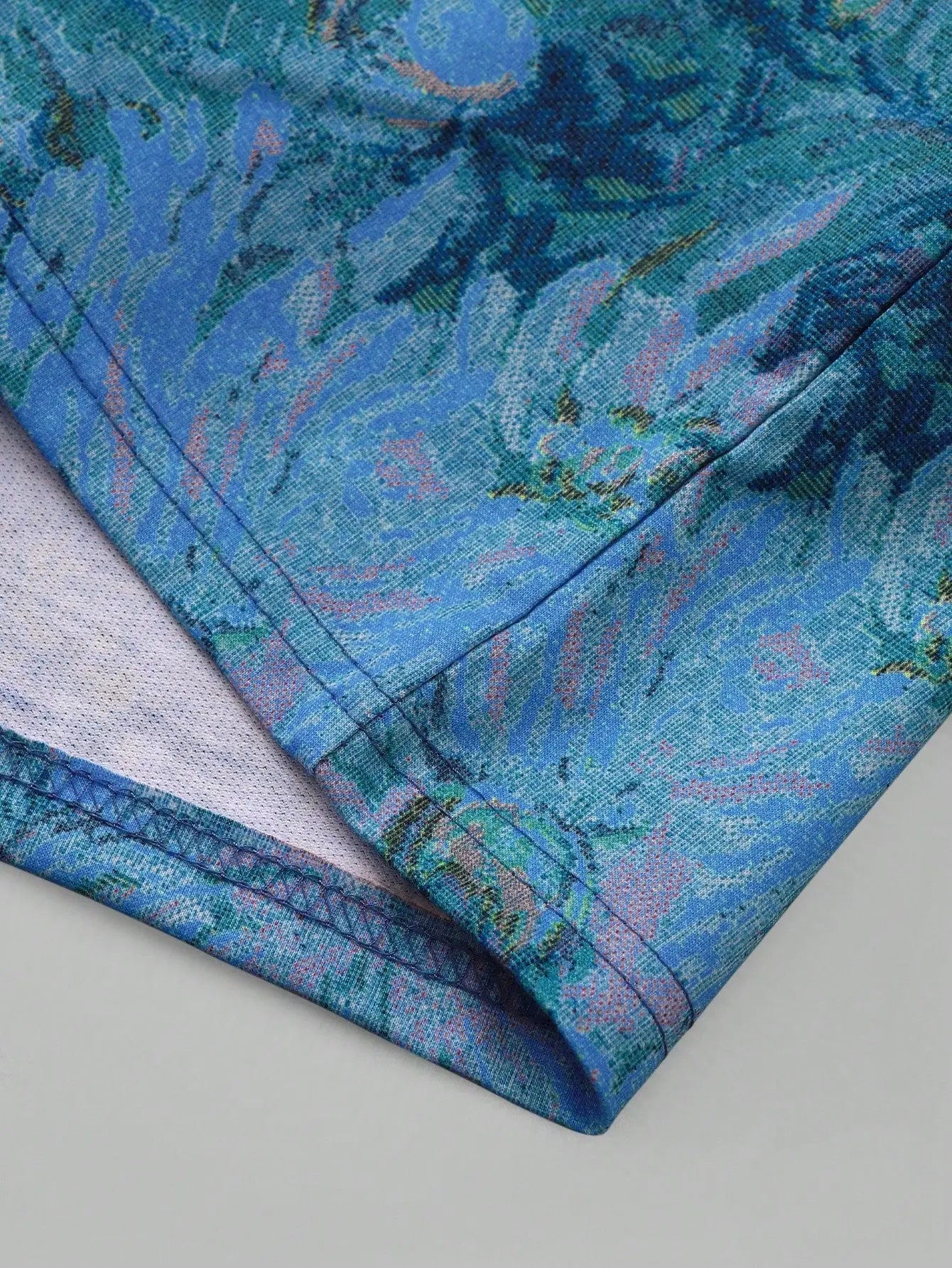 Pluto Yung Floral Flame Bowling Shirt Manfinity