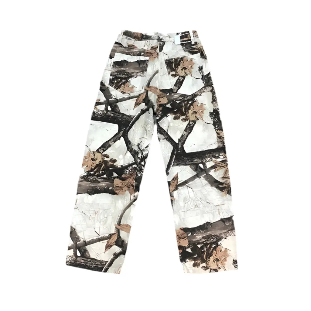 Pluto Autumn light camo patterned Men Cargo Pants Pluto Clo uk | Official Website