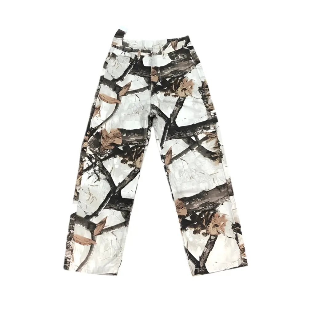 Pluto Autumn light camo patterned Men Cargo Pants Pluto Clo uk | Official Website