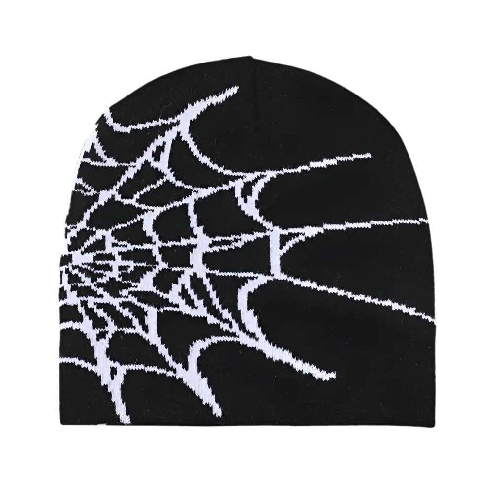 Pluto Arachnid Black n White Unisex beanie B\W Pluto Clo uk | Official Website