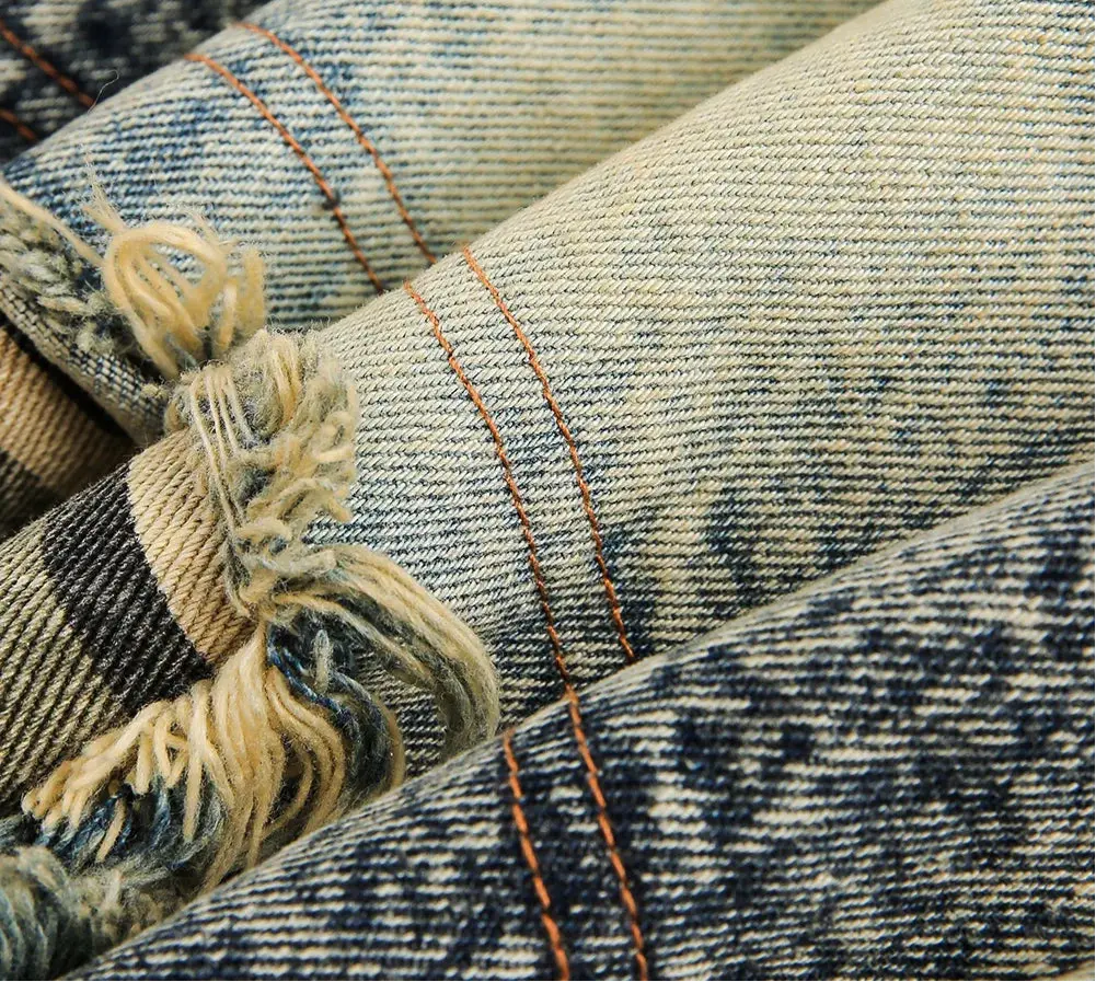 Pluto Camo’d Out Spliced Denim Mens Streetwear Washed Distressed Shorts Pluto Clo uk | Official Website