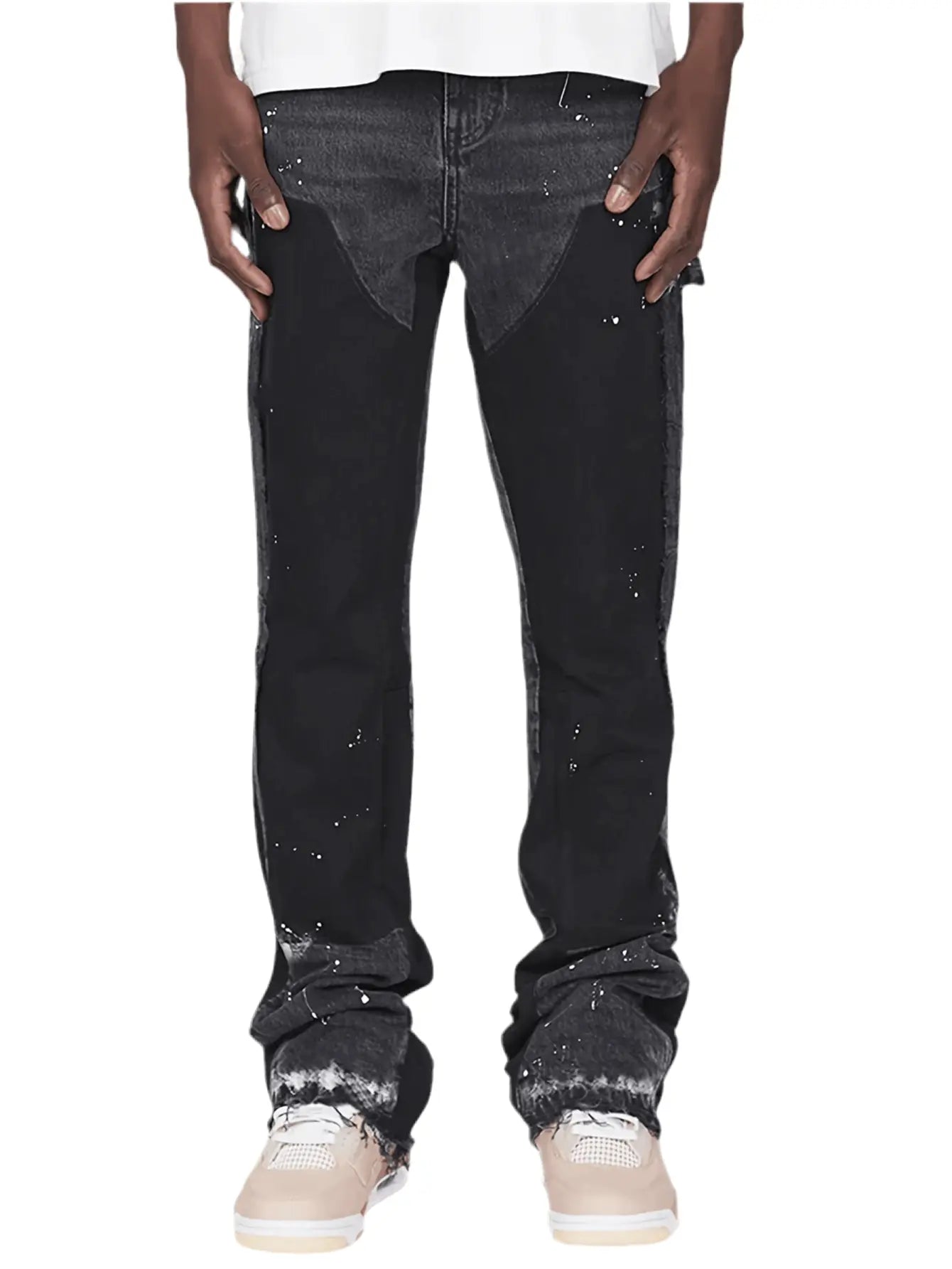 Pluto Obsidian Carpenter flared Jeans Pluto Clo uk | Official Website