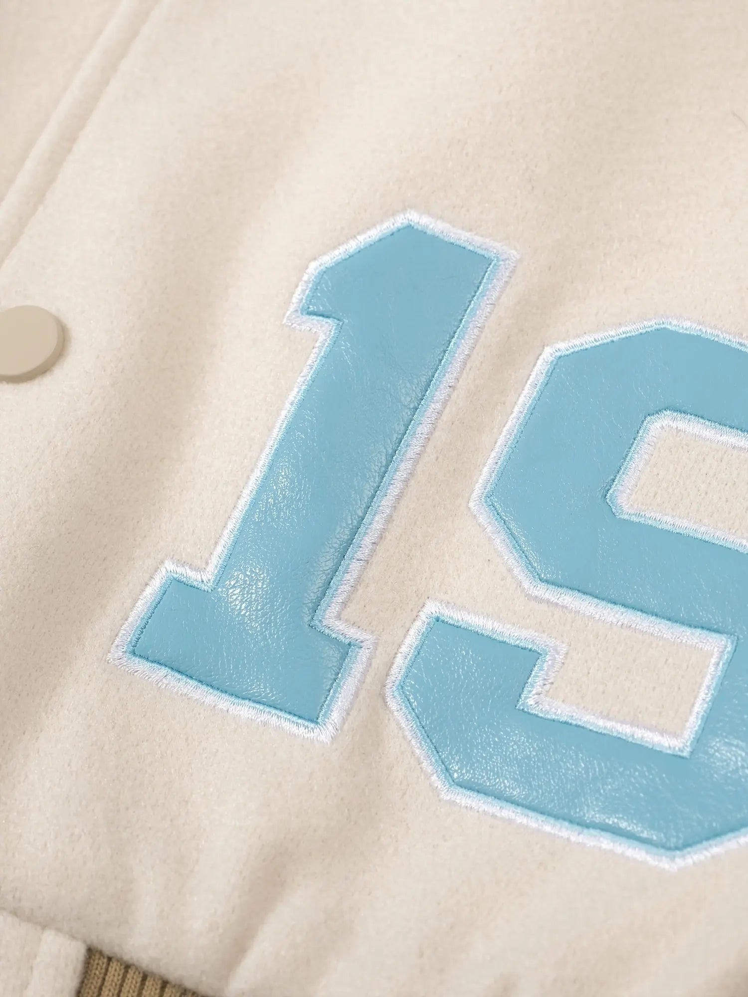 Pluto Rock Beige Varsity Jacket Pluto Clo uk | Official Website