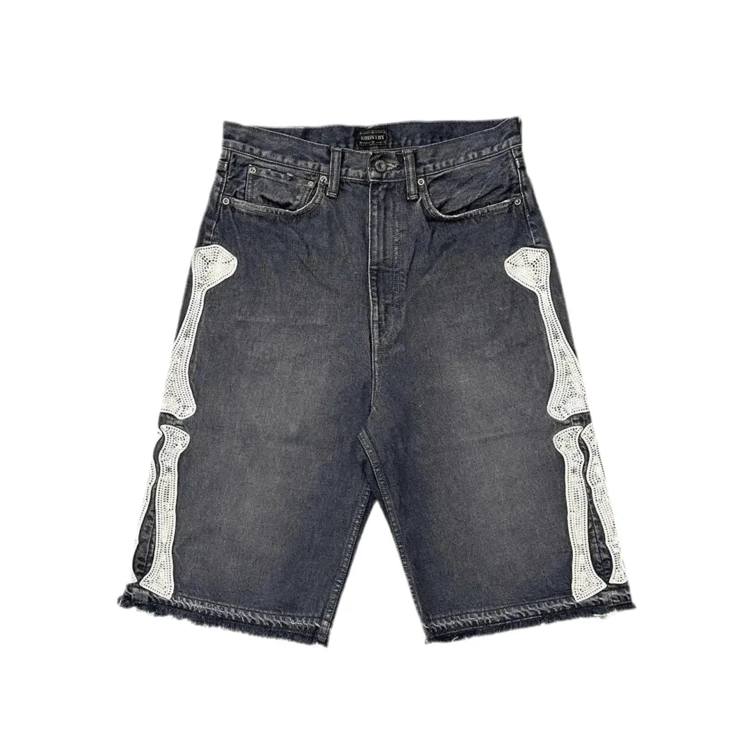 Pluto Skele Dark Smoke Jorts Pluto Clo uk | Official Website