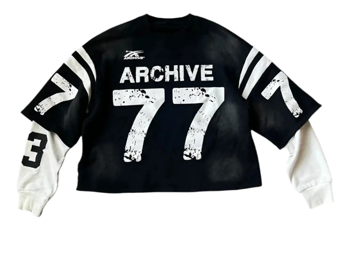 Pluto Archive 77 Oversized Tee-Sweater Pluto Clo uk | Official Website