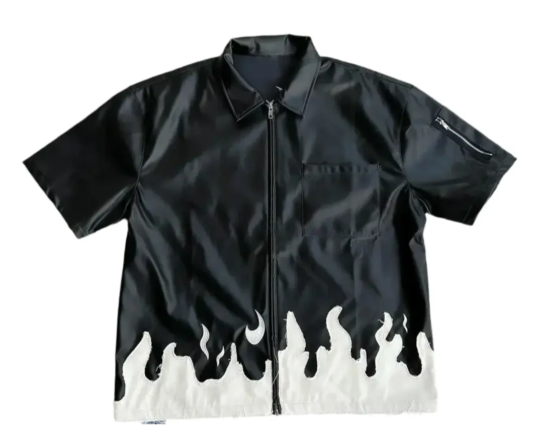 Pluto Flames Boxy Jacket Pluto Clo uk | Official Website
