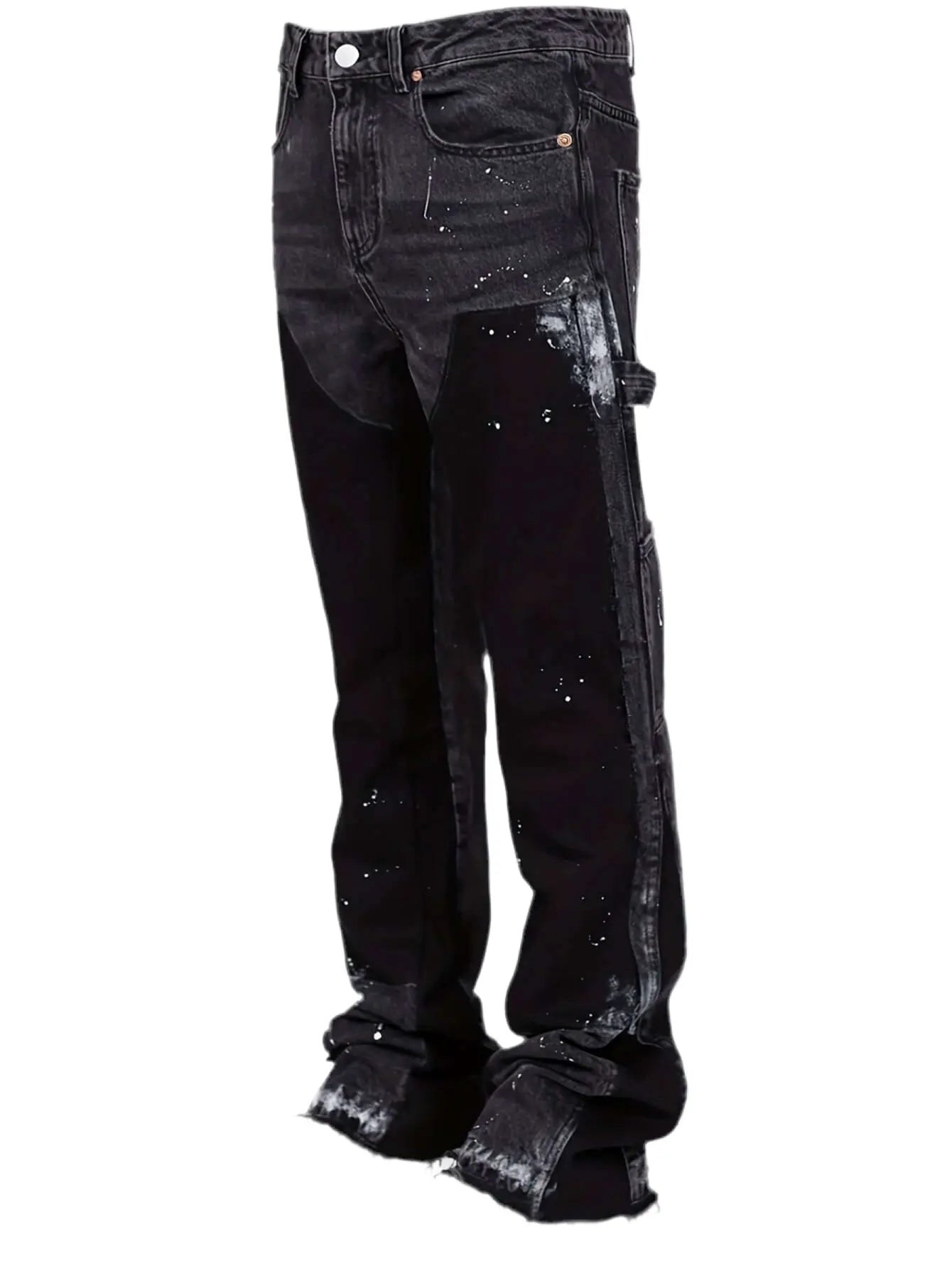 Pluto Obsidian Carpenter flared Jeans Pluto Clo uk | Official Website