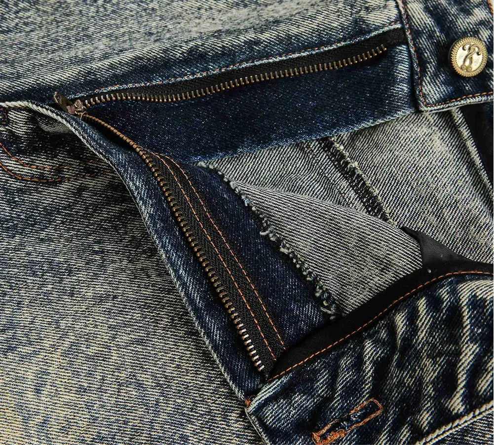 Pluto Camo’d Out Spliced Denim Mens Streetwear Washed Distressed Shorts Pluto Clo uk | Official Website