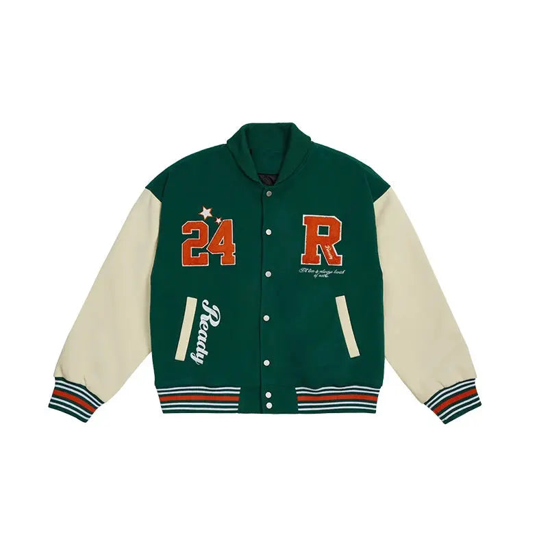 Pluto Relay Varsity Jacket Pluto Clo uk | Official Website