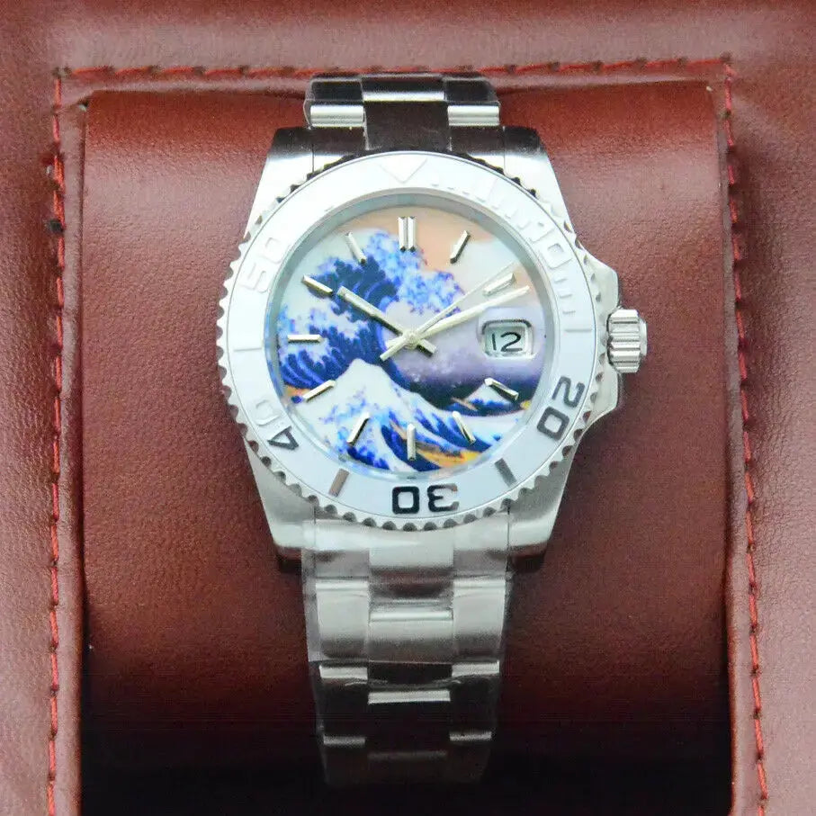 Pluto Surfing 40 Automatic Mechanical Watch Pluto Clo uk | Official Website