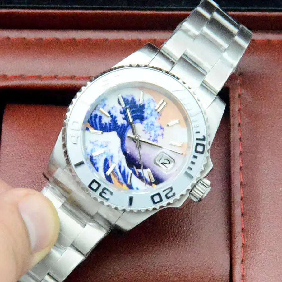Pluto Surfing 40 Automatic Mechanical Watch Pluto Clo uk | Official Website