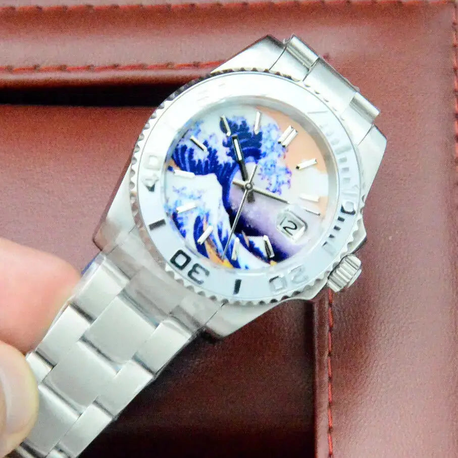 Pluto Surfing 40 Automatic Mechanical Watch Pluto Clo uk | Official Website