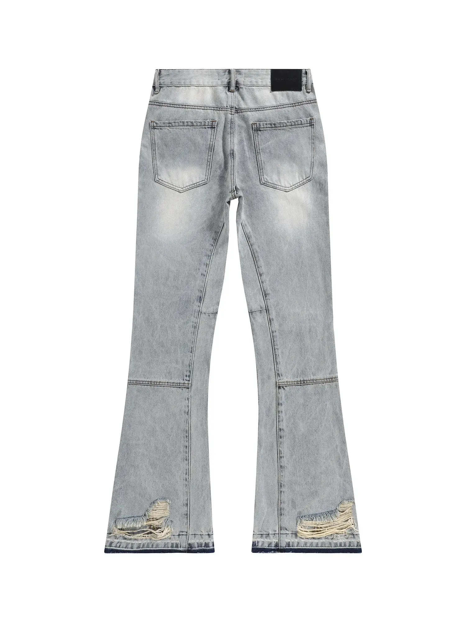 Pluto Retro Blue shade Flared Denim Jean Pluto Clo uk | Official Website