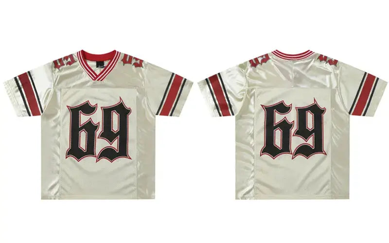 Pluto 69 Golden Bully Streetwear Jersey – Red/Gold Pluto Clo uk | Official Website