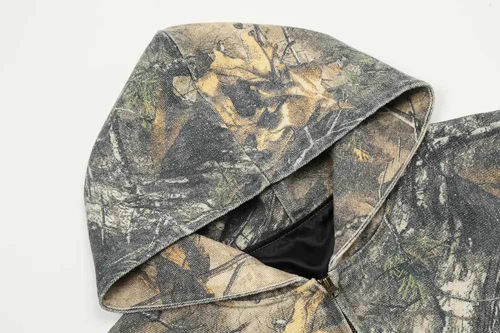 Pluto Camo’d Out 2 Zip Up Hoodie Pluto Clo uk | Official Website