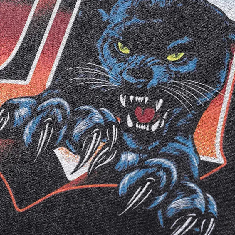 Pluto Panther Patrol Over sized T-Shirt Pluto Clo uk | Official Website