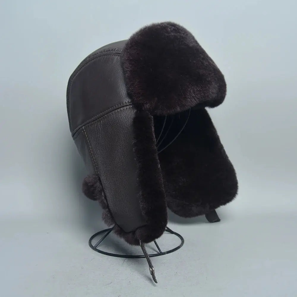 Pluto Ushanka Leathered Hat Pluto Clo uk | Official Website