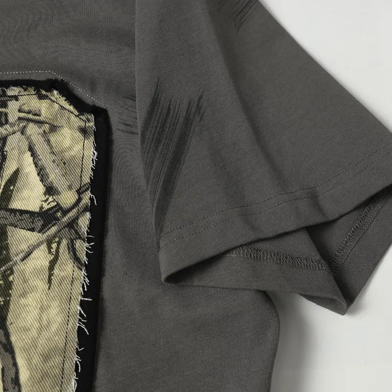 Pluto Woodland Spirit Camo No. 10 Sports Streetwear T-Shirt Pluto Clo uk | Official Website