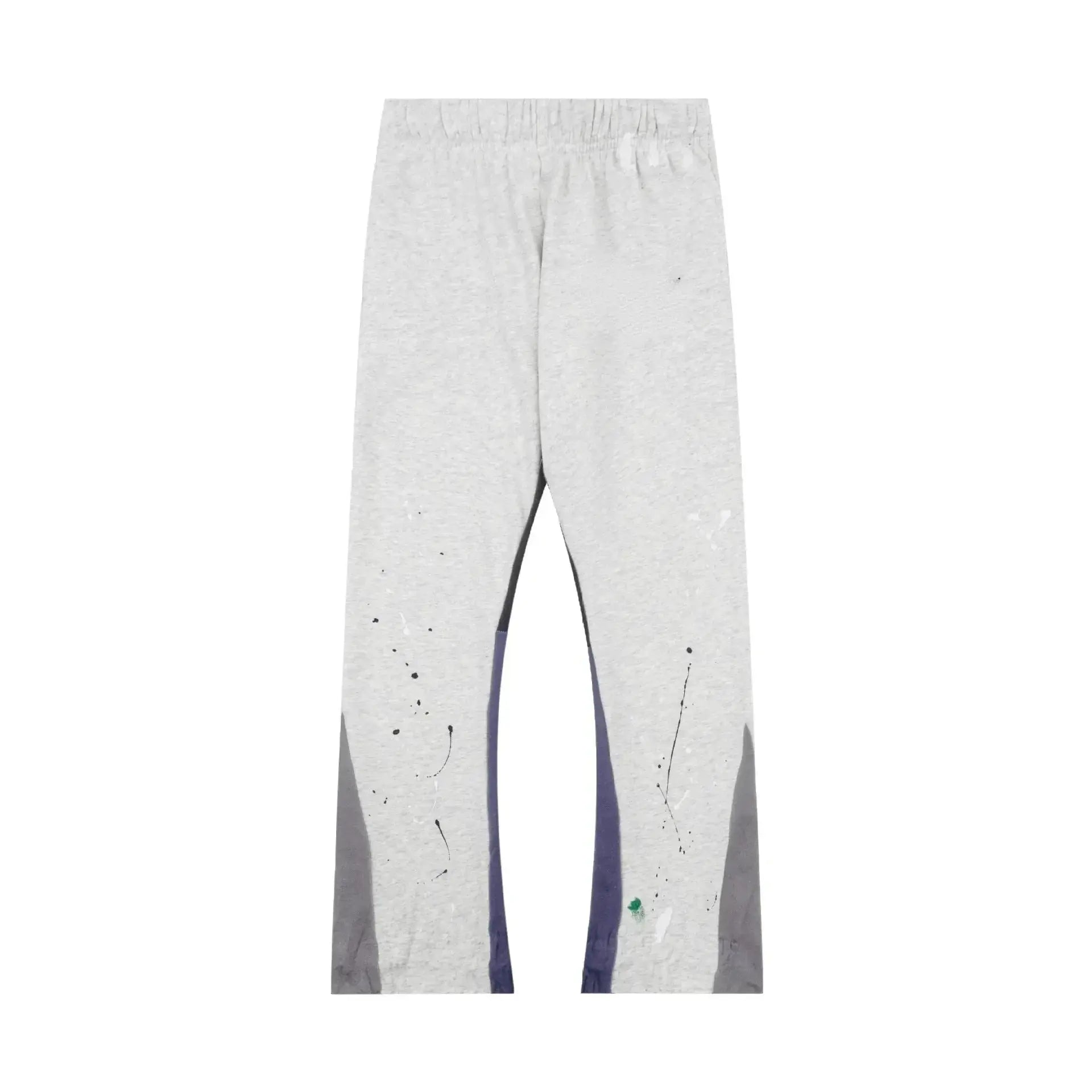 Pluto Retro Tie Dye Graffiti panel Flared Joggers Pluto Clo uk | Official Website