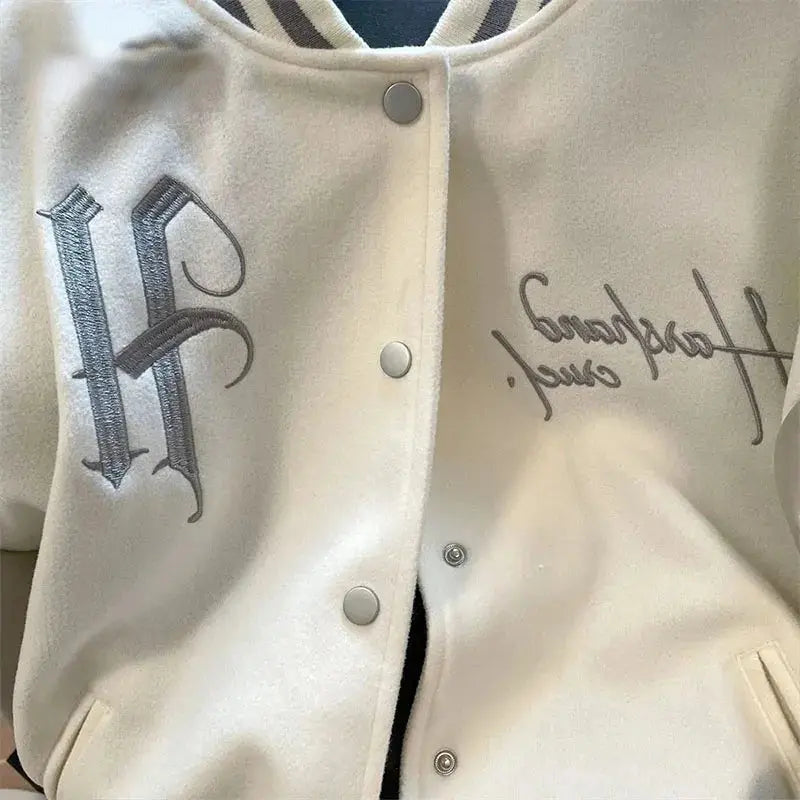 Hiphop Men Women Baseball Jacket Ruppy Shuai Fried Street Splice Motorcycle Jacket Couple Dress Korean Fashion Varsity Coats Pluto Clo uk | Official Website