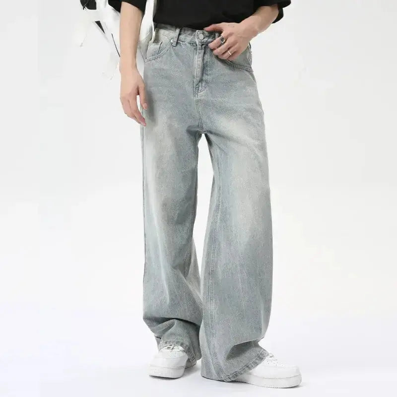 Pluto Light Blue Straight Jeans Pluto Clo uk | Official Website
