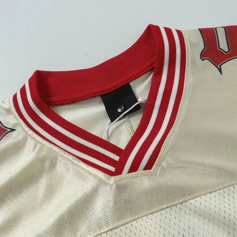 Pluto 69 Golden Bully Streetwear Jersey – Red/Gold Pluto Clo uk | Official Website