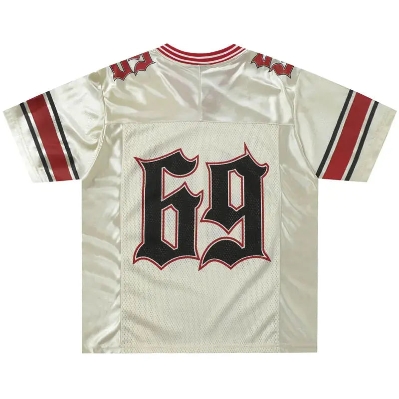 Pluto 69 Golden Bully Streetwear Jersey – Red/Gold Pluto Clo uk | Official Website