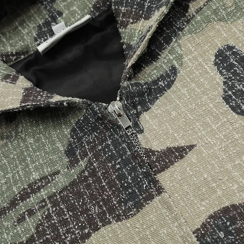 Pluto Camo’D Out Zip up Hoodie Pluto Clo uk | Official Website
